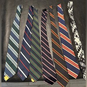 Men's Striped Ties Collection